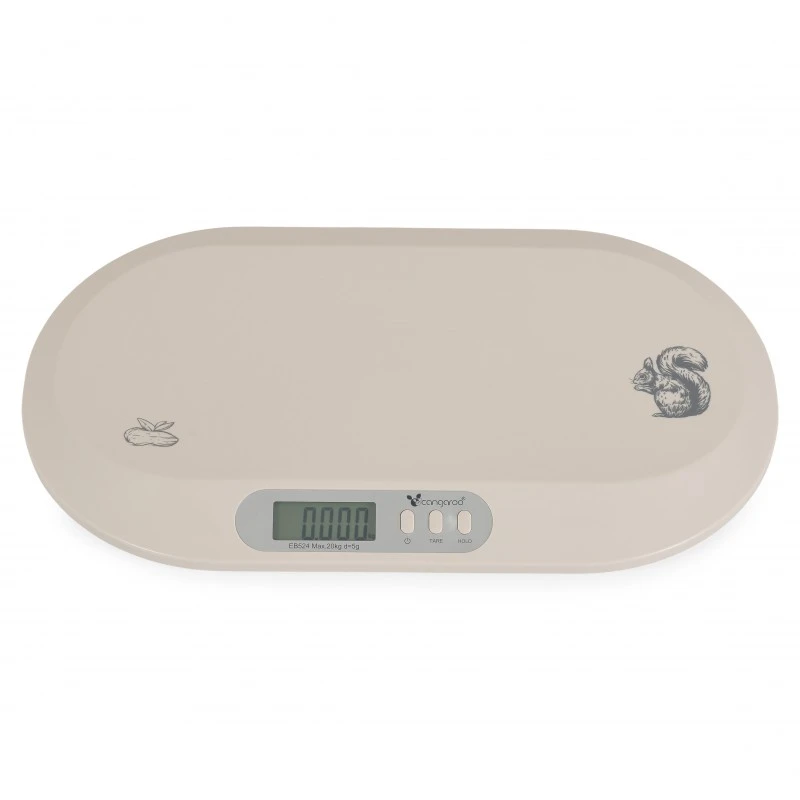 Електронна везна за бебета Peanut grey